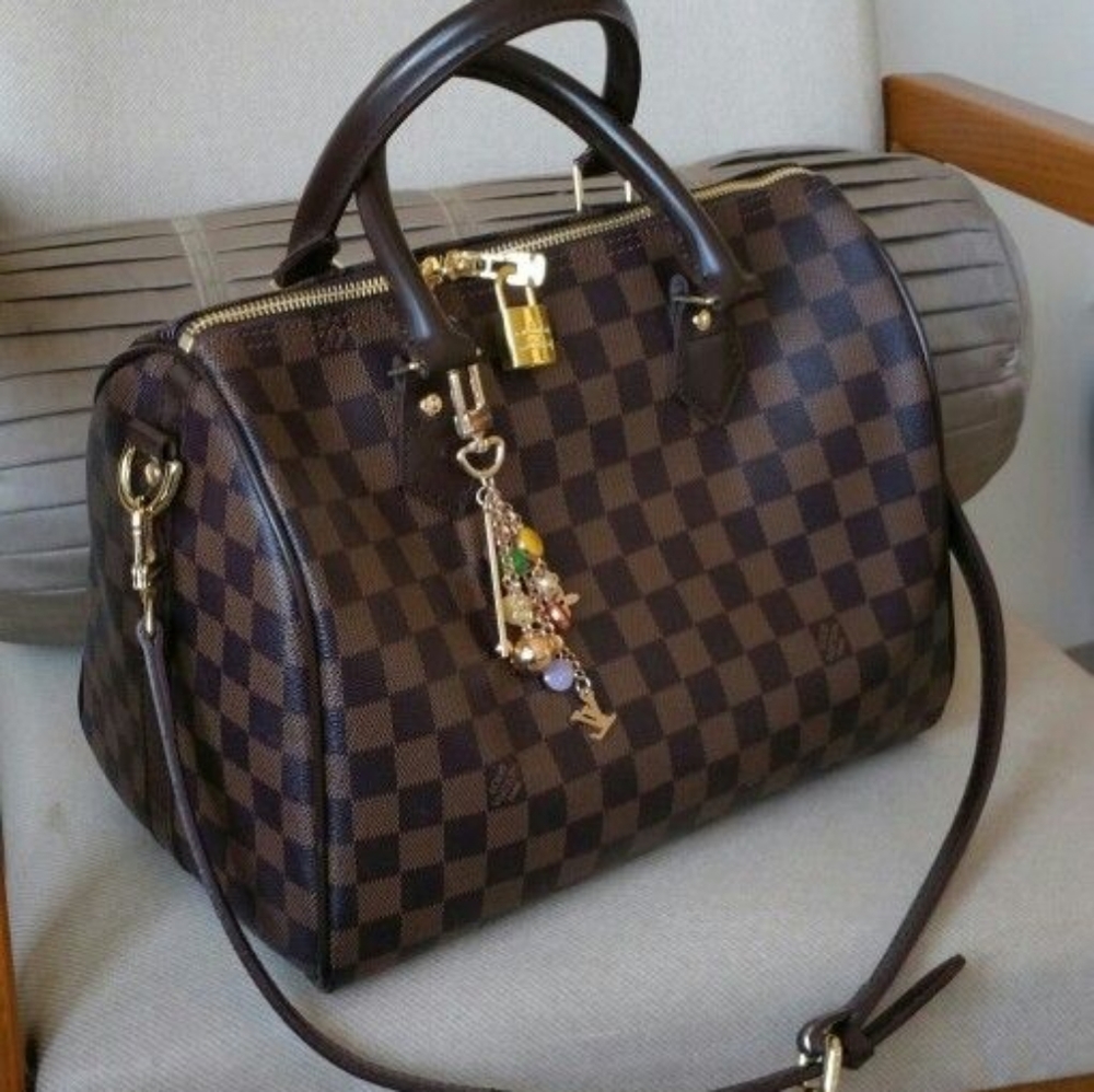 EUC LV DAMIER EBENE SPEEDY 30